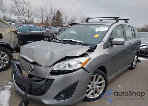 2012 Mazda Mazda5 Touring from USA, damaged, VIN JM1CW2CL5C0120751